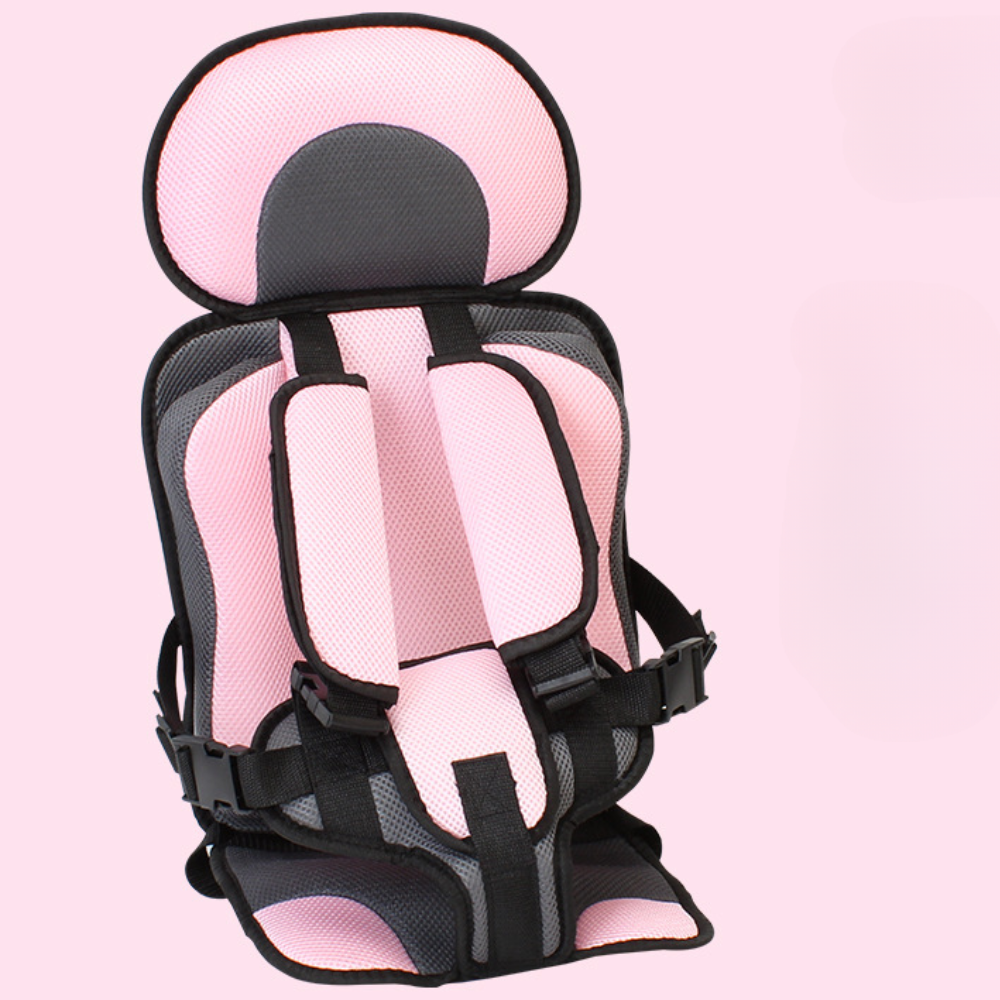 Adjustable Travel-Ready Portable Car Booster Seat