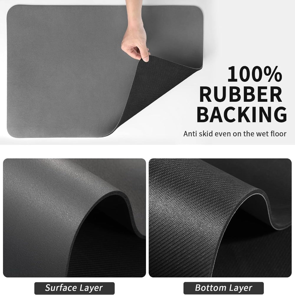Absorbent Coffee Bar Counter Drying Mat