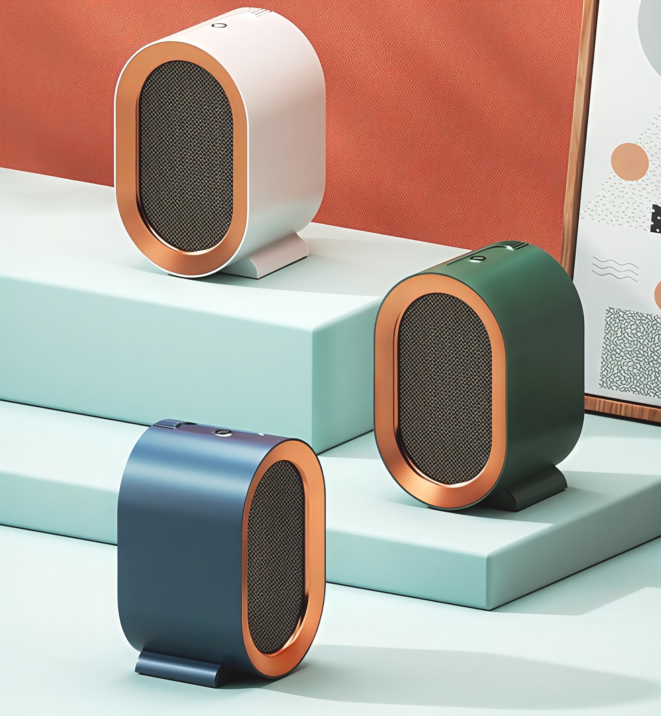 Compact Ceramic Space Heater