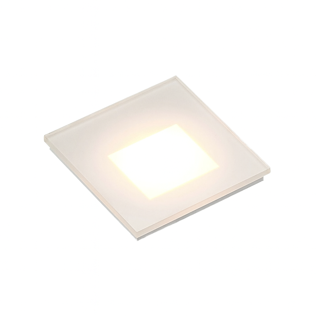 Wall Light LED Recessed White Modern Stairway Fixture