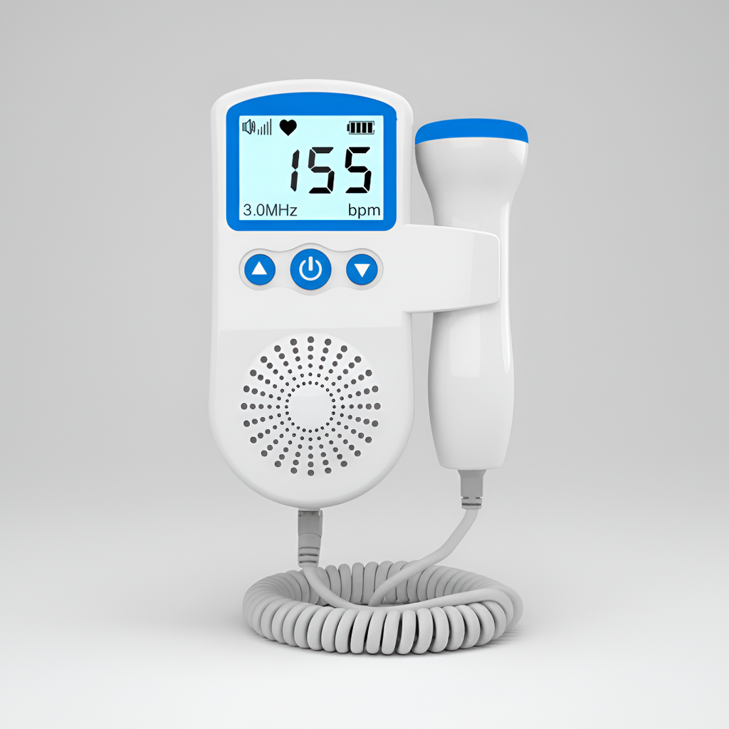 Fetal Heart Rate Tracker with LCD Screen and Audio Playback