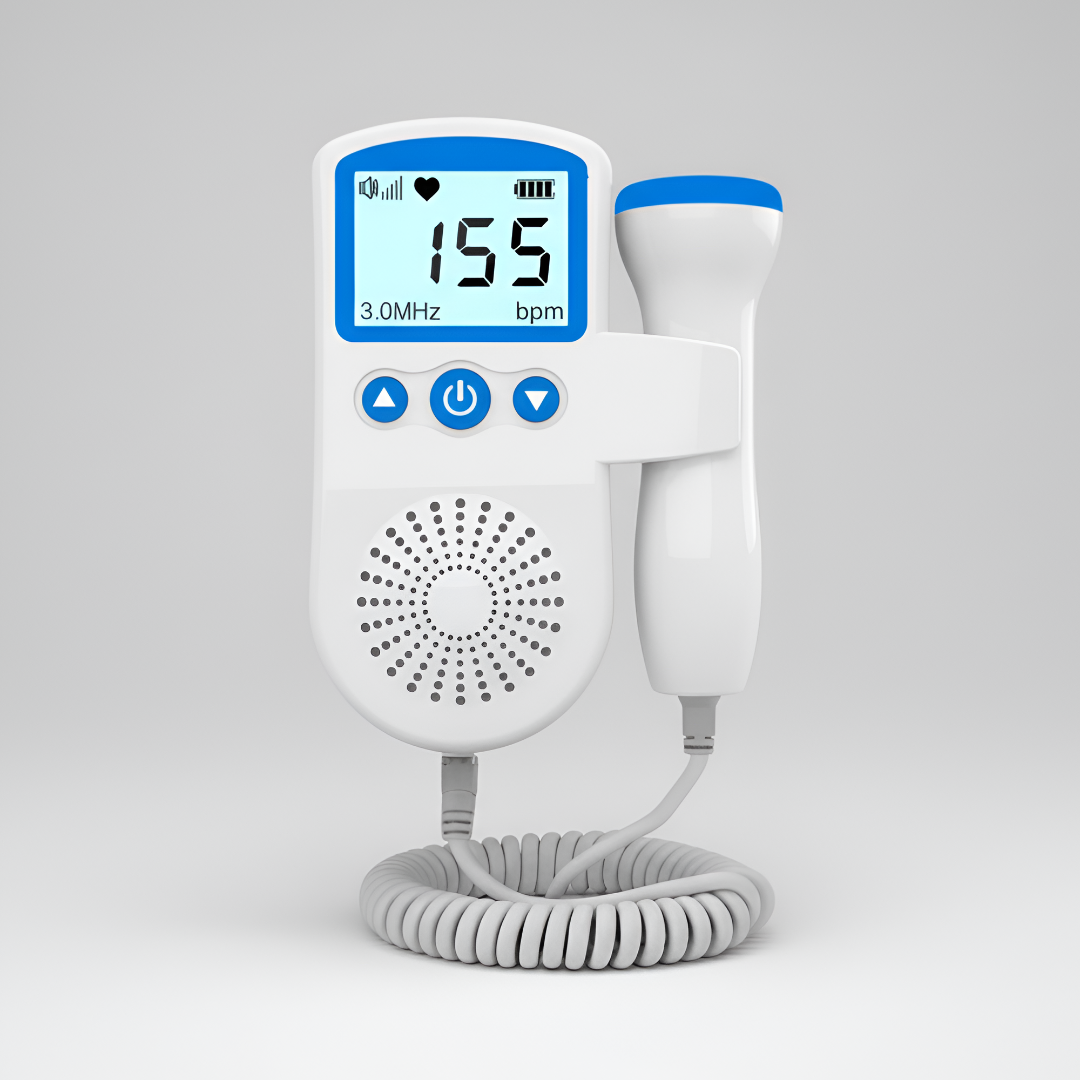 Fetal Heart Rate Tracker with LCD Screen and Audio Playback