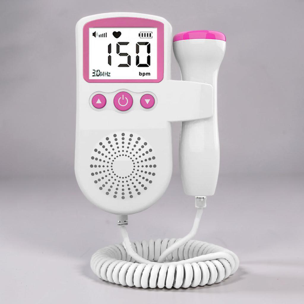 Fetal Heart Rate Tracker with LCD Screen and Audio Playback