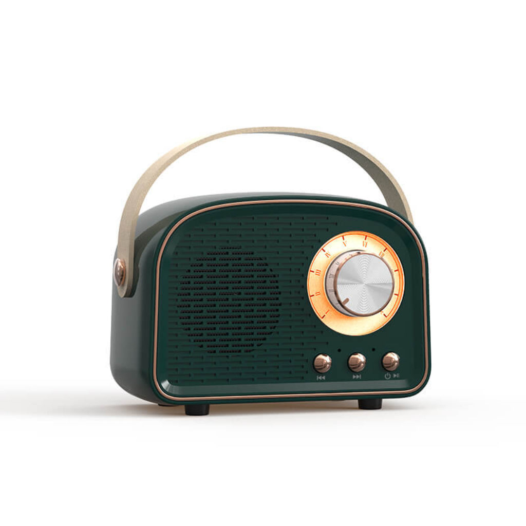Retro Portable Wireless Bluetooth Radio Speaker