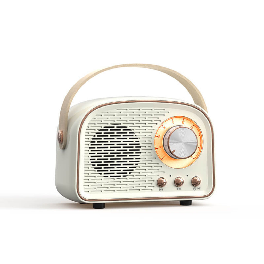 Retro Portable Wireless Bluetooth Radio Speaker