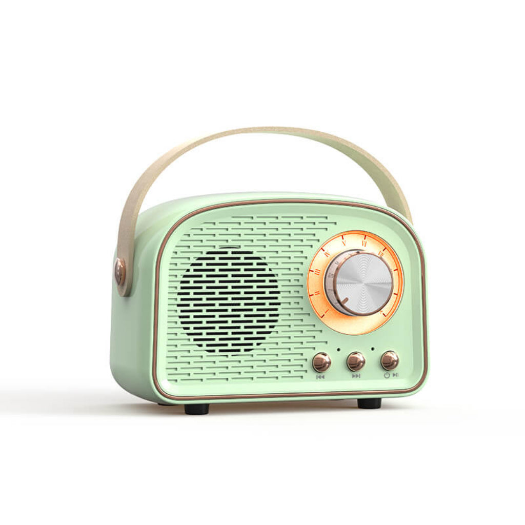 Retro Portable Wireless Bluetooth Radio Speaker