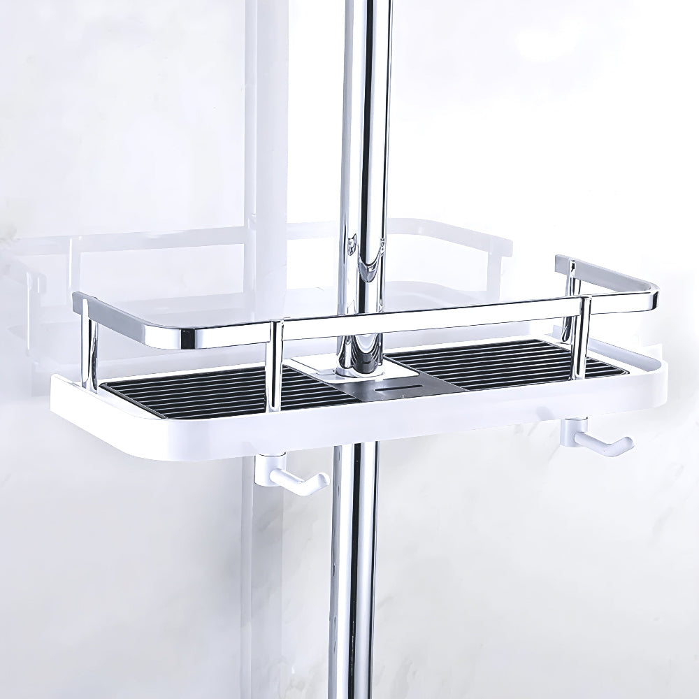 Stainless Steel Shower Caddy Storage Shelf