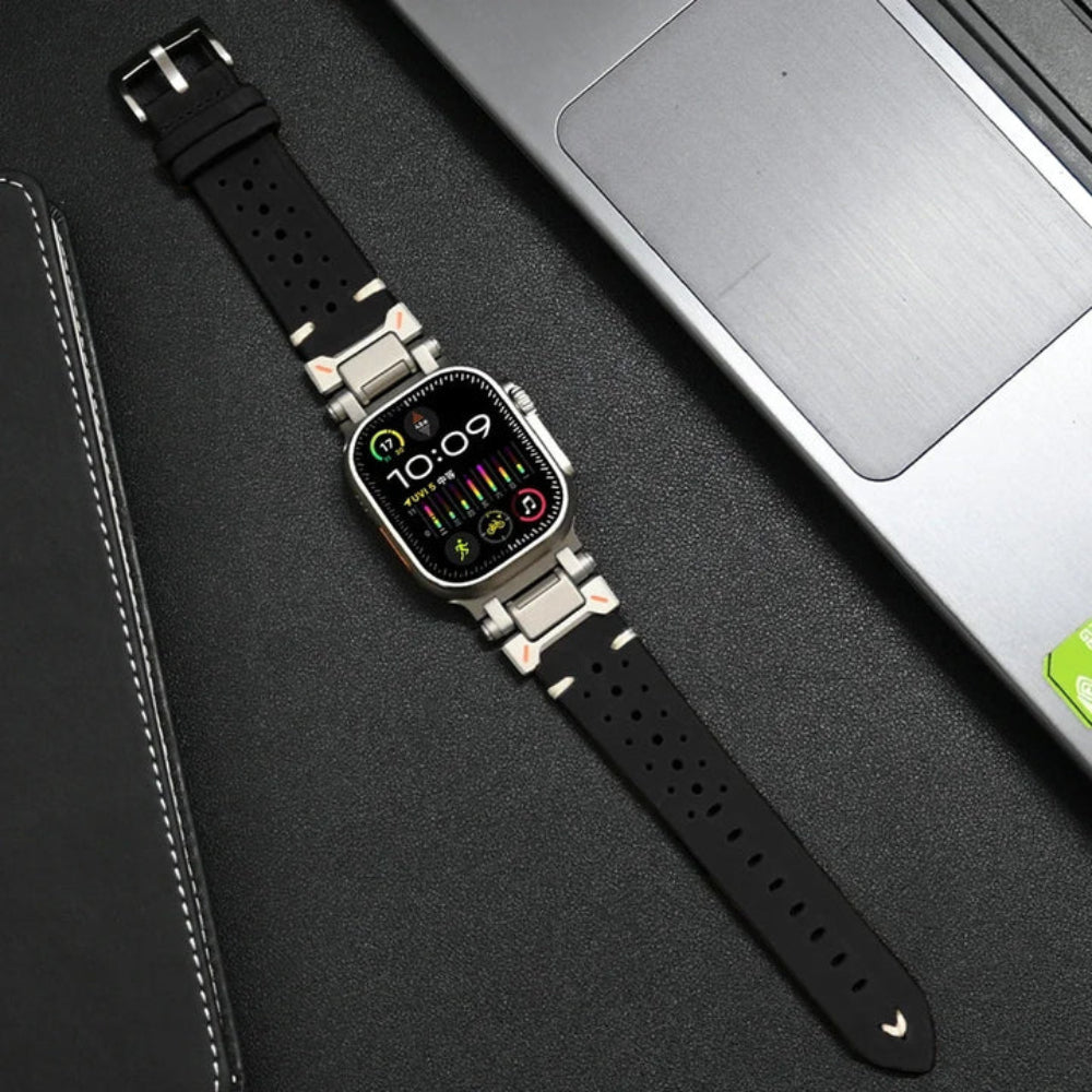 Vintage Buckle Replacement Band for Smartwatches