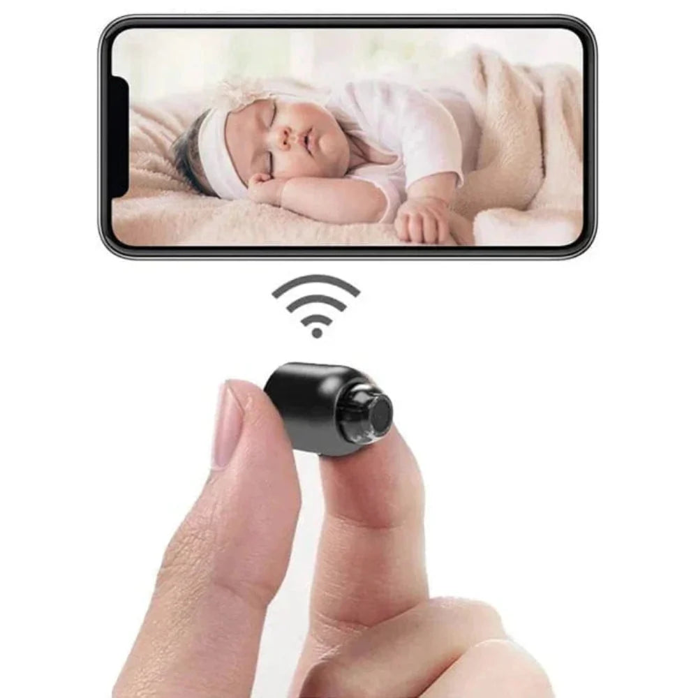 Compact Wireless HD Home Surveillance Camera