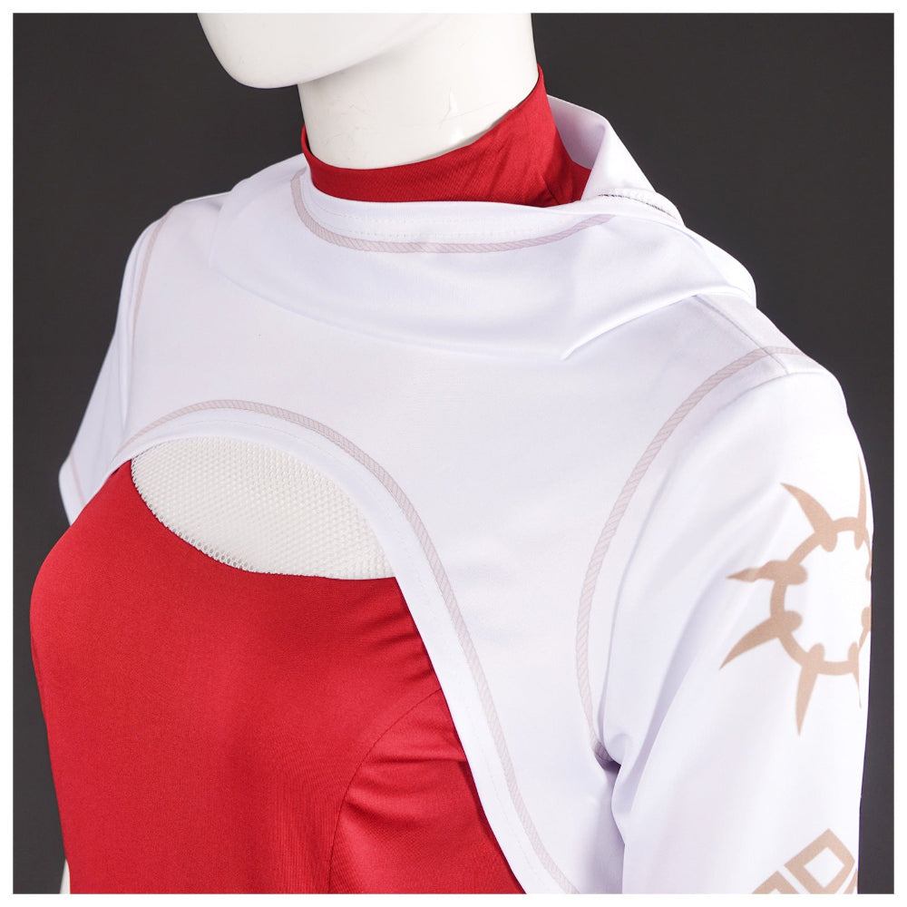 Red Vampire Halloween Costume Outfit