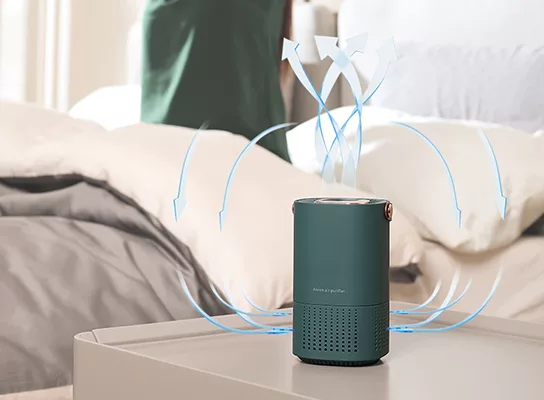 HEPA Filter Air Purifier for Desk