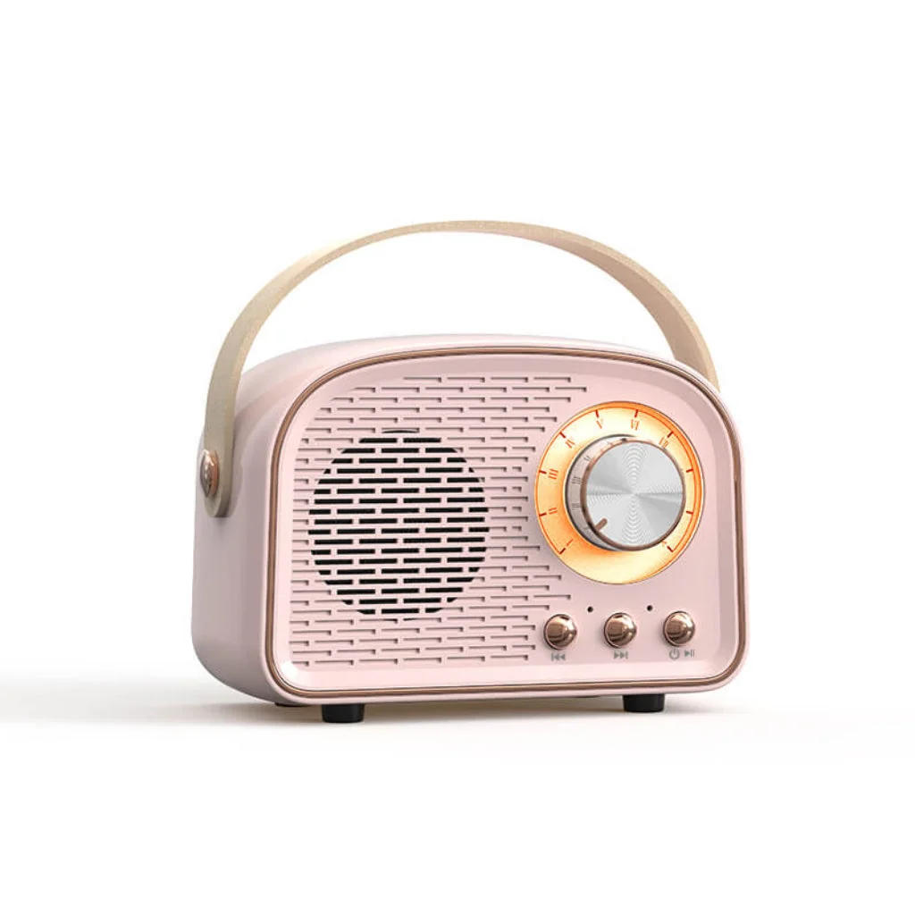 Retro Portable Wireless Bluetooth Radio Speaker