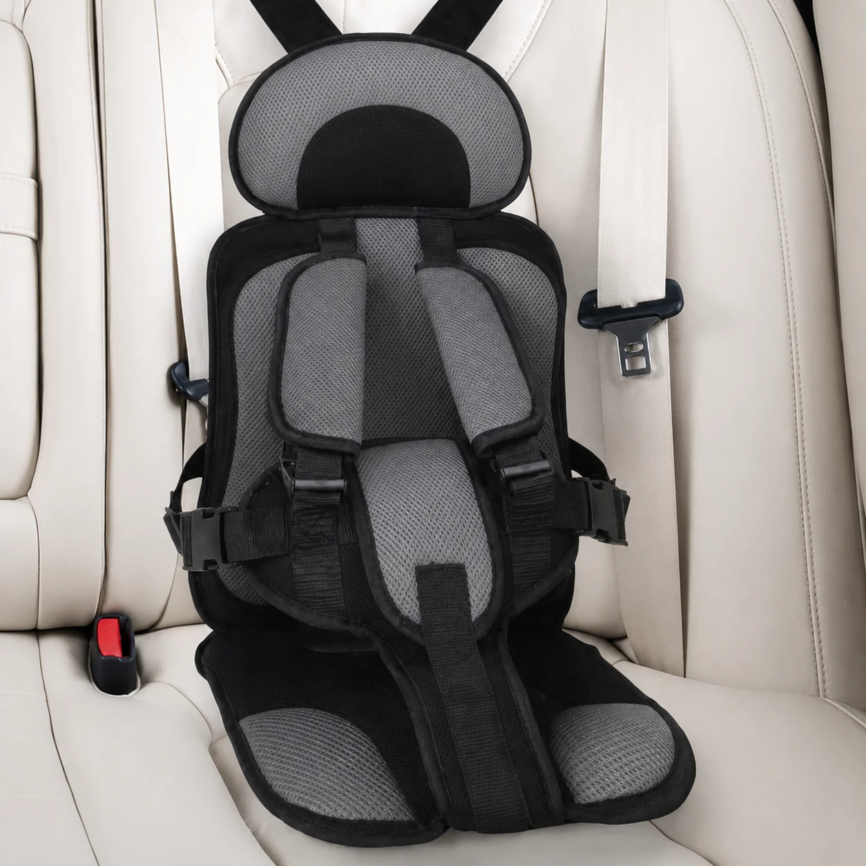 Car Seat Portable Child Booster Travel Safety Harness For Car