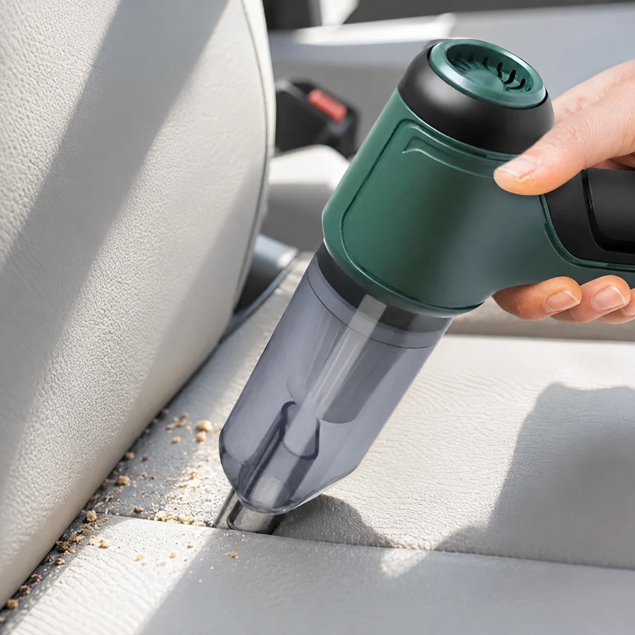 Cordless Handheld Car Vacuum with Attachments