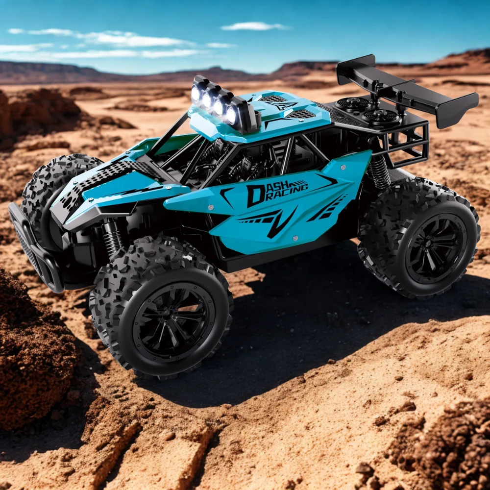 Remote Control Car Off Road Racing Toy LED Rechargeable
