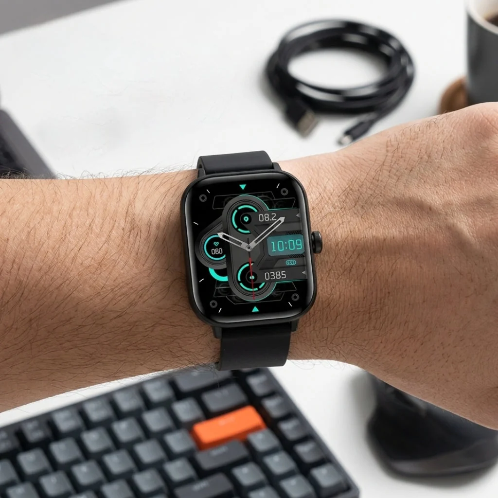 Fitness-Focused Smart Watch with Health Monitoring