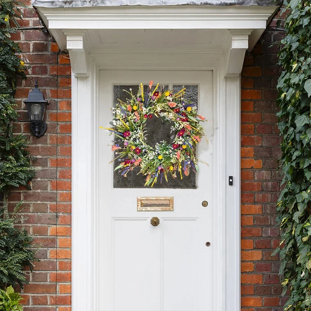Handmade Floral Wreath for Front Door