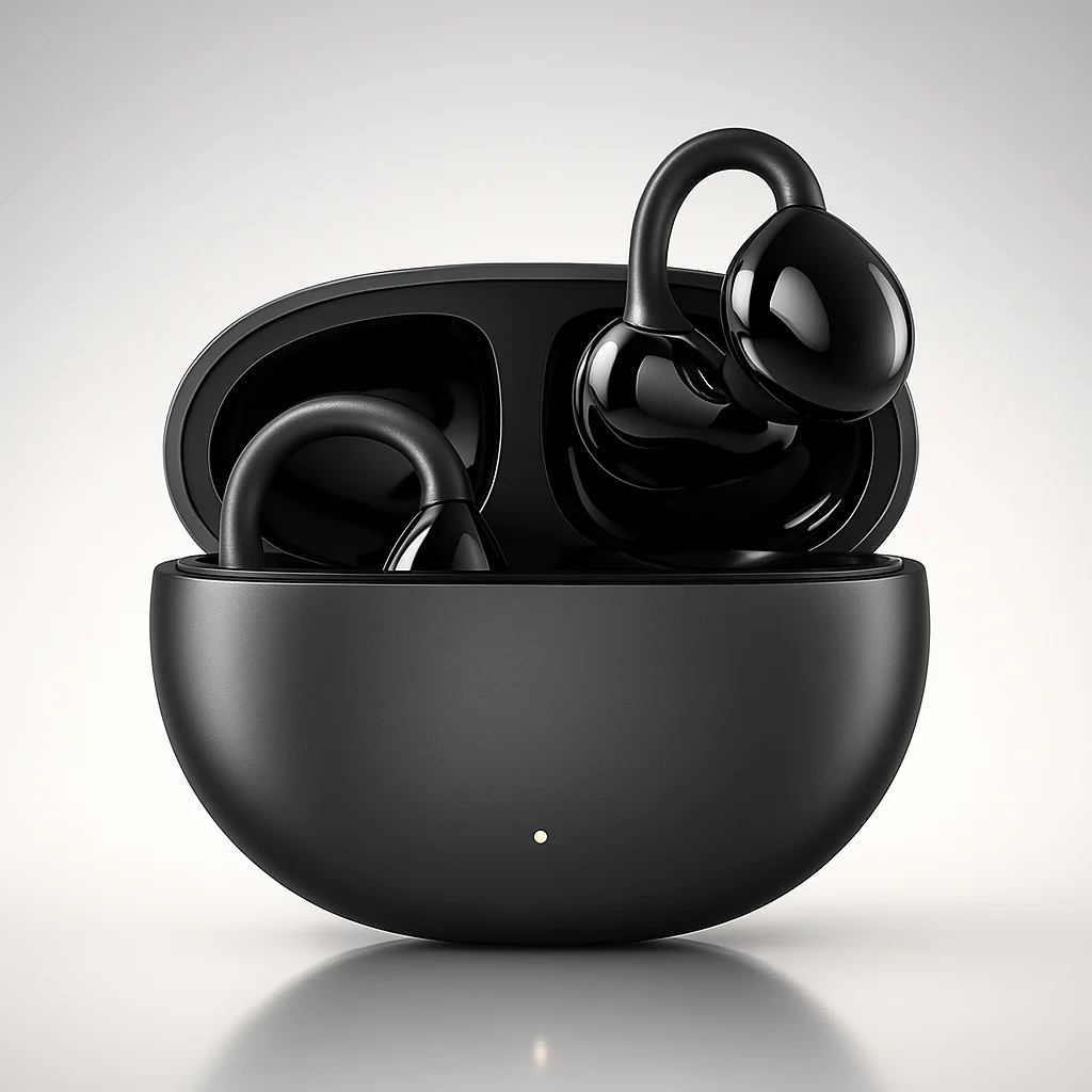 Bluetooth Open-Ear Clip-On Earbuds